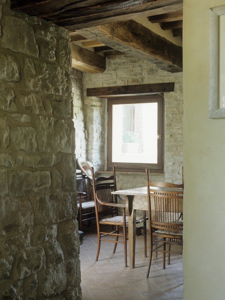 VIEW FROM KITCHEN TO DINING ROOM